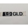 Naklejka tył Polonez 1.9 GLD