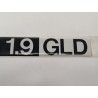 Naklejka tył Polonez 1.9 GLD