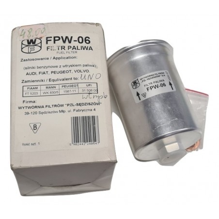 Filtr paliwa FPW-06 Fiat Audi Volvo