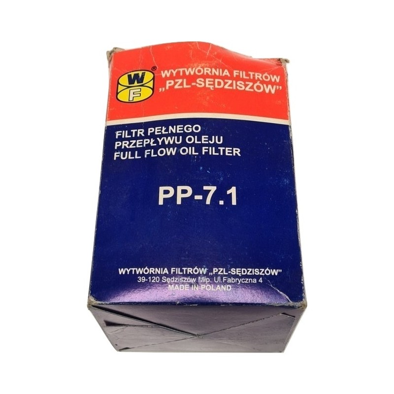 FILTR OLEJU PP 7.1 Ford TRANSIT 2.5D