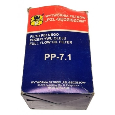 FILTR OLEJU PP 7.1 Ford TRANSIT 2.5D