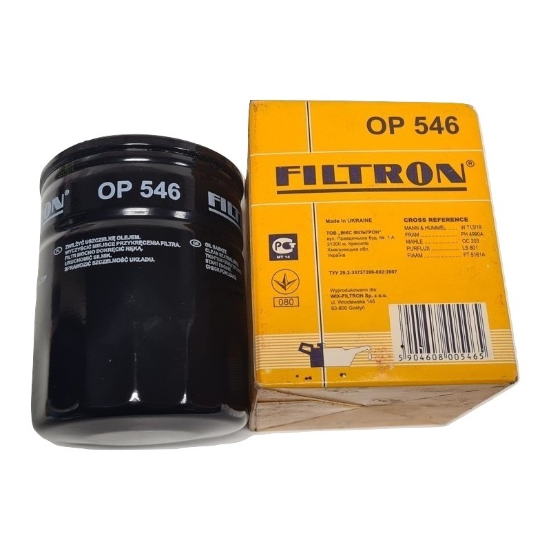FILTR OLEJU OP546 FORD