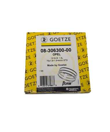 PIERŚCIENIE TŁOKOWE OPEL 08-306300-00