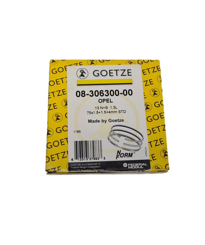 PIERŚCIENIE TŁOKOWE OPEL 08-306300-00
