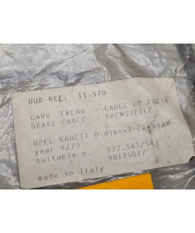 Linka hamulca ręcznego Opel Kadett D