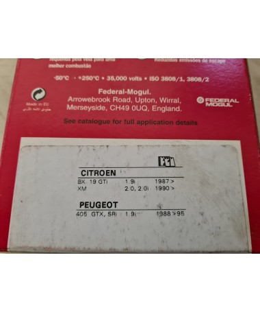 Przewody Zapłonowe Citroen BX 1.9i XM 2.0i