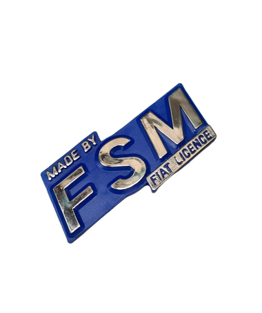 Emblemat Made by FSM Fiat 126p