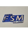 Emblemat Made by FSM Fiat 126p