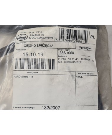 Linka sprzęgła Ford SIERRA I 1.8 2.0