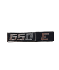Znaczek emblemat "650E" Fiat 126p