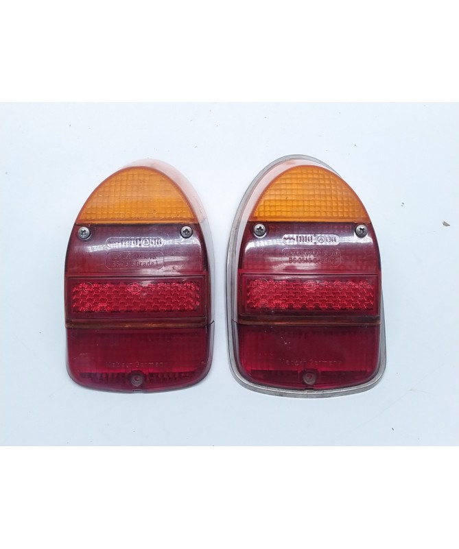 Komplet kloszy lampy tył VW GARBUS