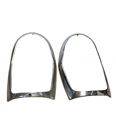 Ramki lampy chrom Mercedes W111 W108