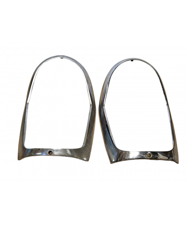 Ramki lampy chrom Mercedes W111 W108