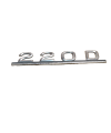 Emblemat 220D Mercedes W123