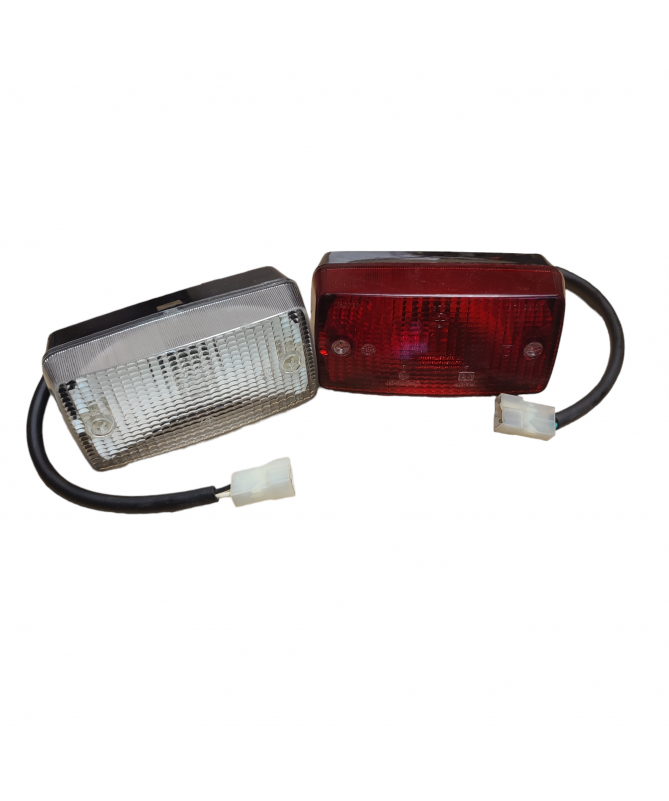 Lampa przeciwmgielna cofania zestaw Fiat 126p