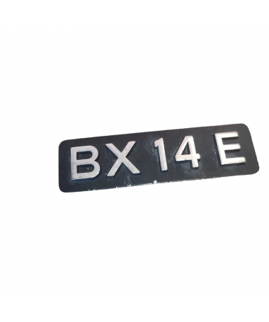 Emblemat znaczek BX 14 E Citroen