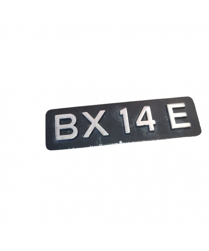 Emblemat znaczek BX 14 E Citroen