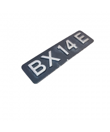 Emblemat znaczek BX 14 E Citroen