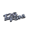 Emblemat Fiat 126 Made by Fsm